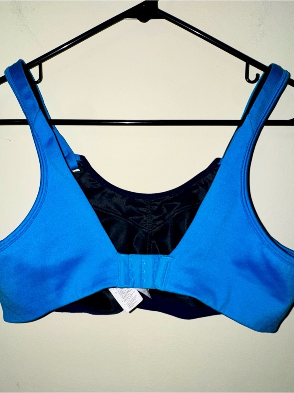 Brooks Fiona Blue/Navy Sports Bra - Picture 4 of 6
